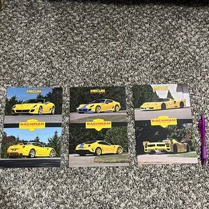 Yellow Ferrari Collector Cards Mecum Auctions Bachman